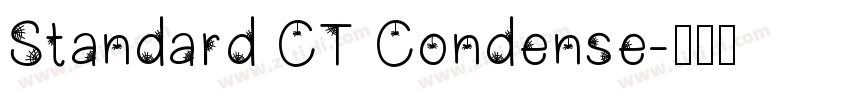 Standard CT Condense字体转换